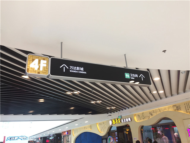 商场导向标识系统与布点设置